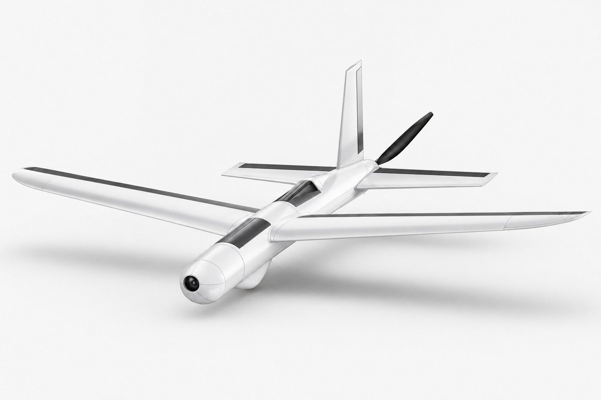 SkyVortex fixed-wing UAV drone