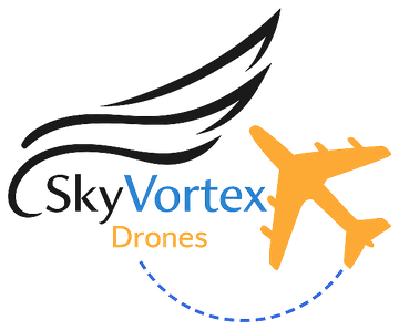 SkyVortex Tech drone company logo