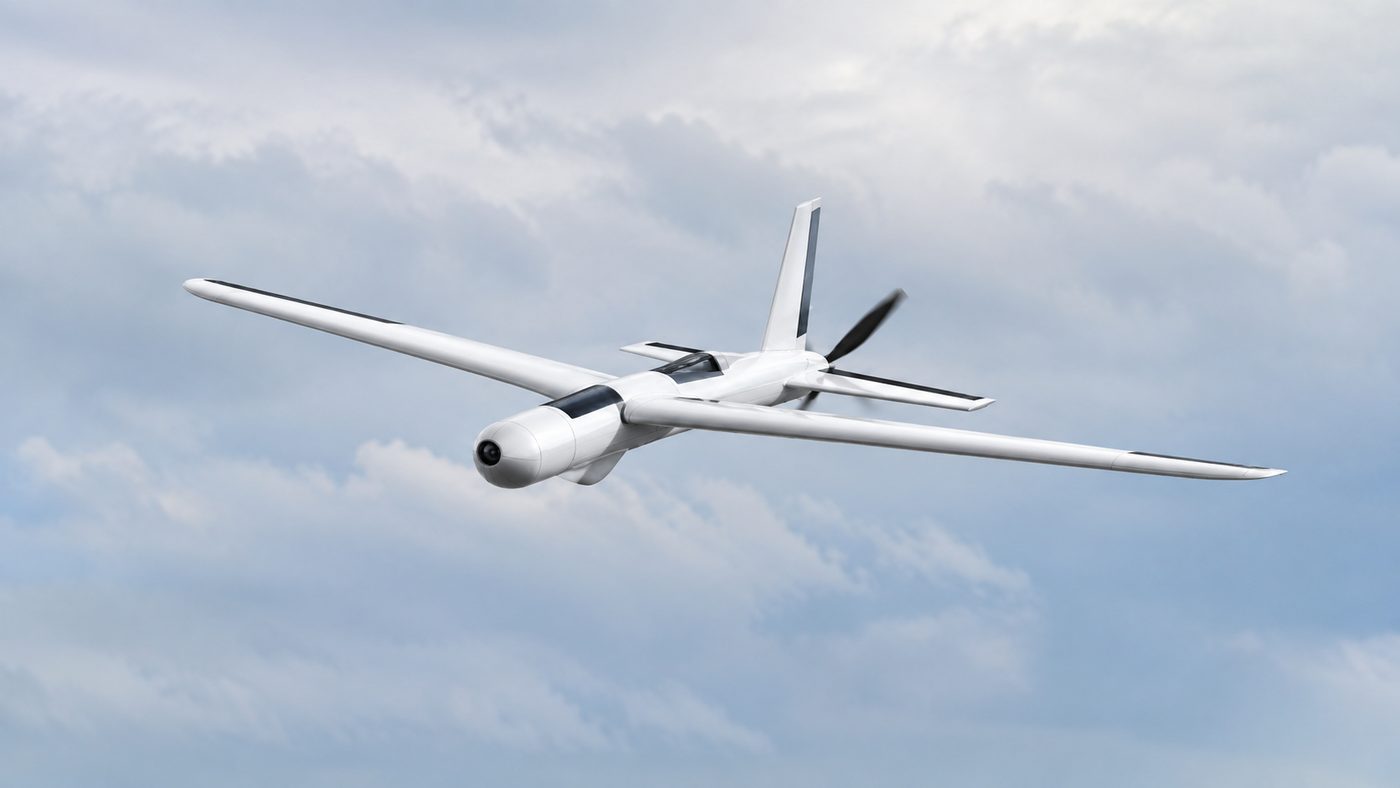 BADAR-1-LM Electric Fixed-Wing UAV drone