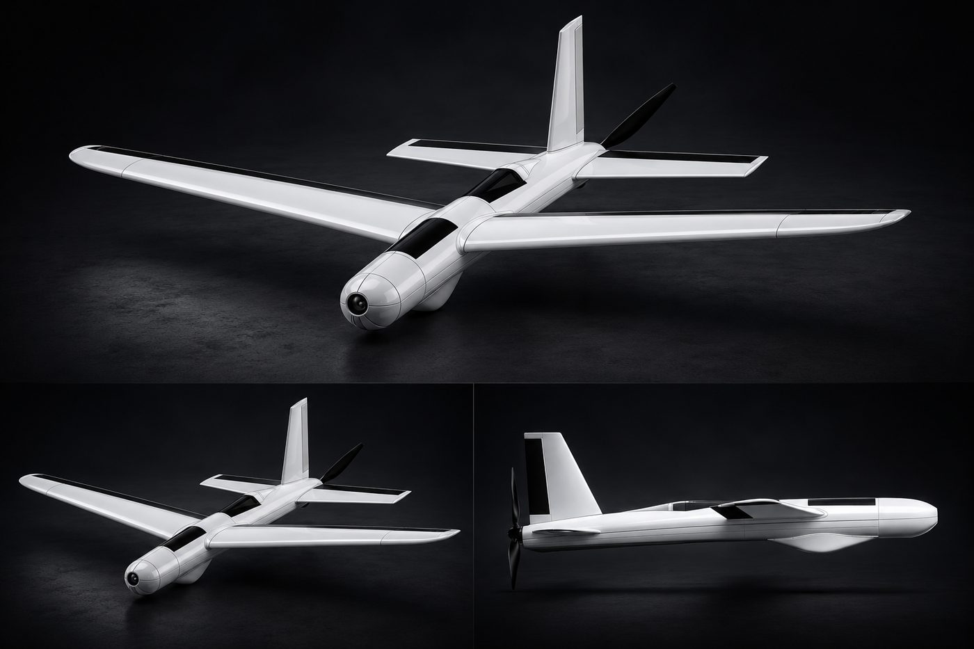 BADAR-2-LM Long-Endurance Engine-Powered UAV drone